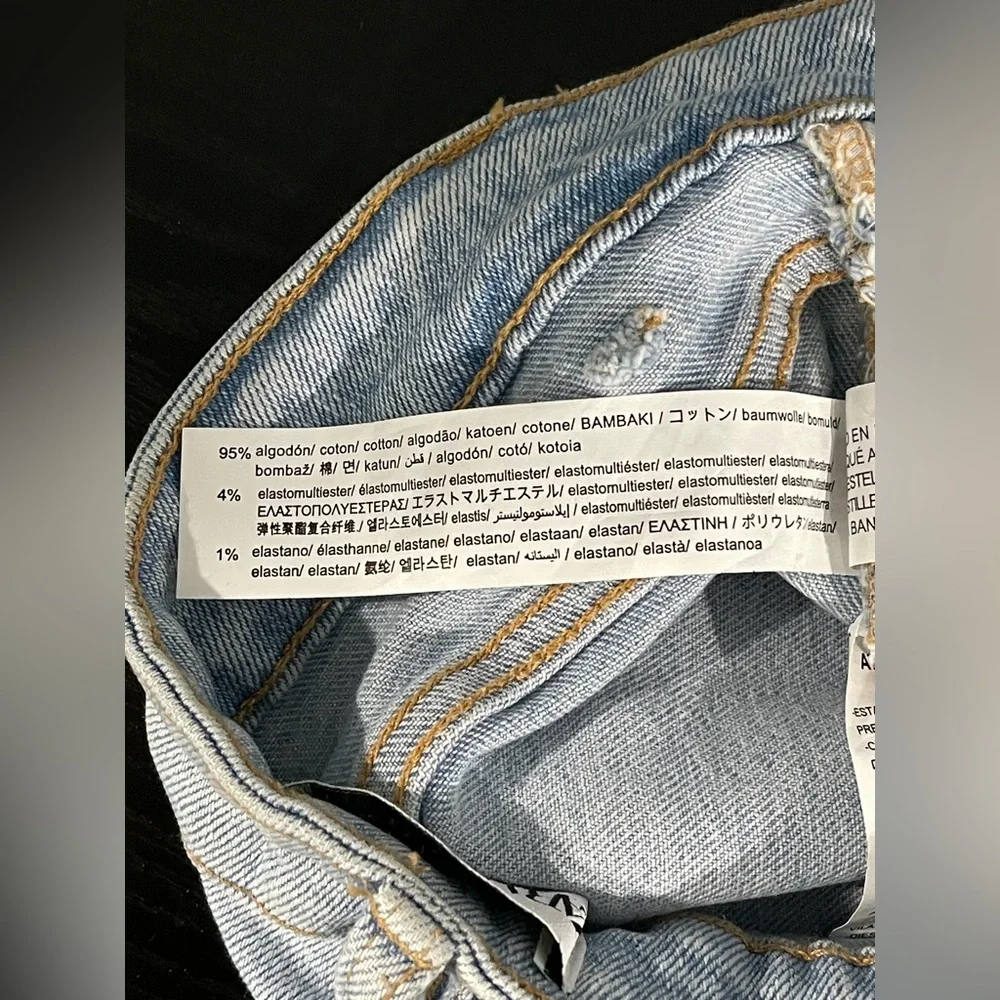 Zara Light Blue Skinny Jeans for Women‎